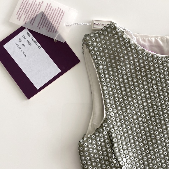 ValMax Girls Dress Dark Gray New - Picture 8 of 9